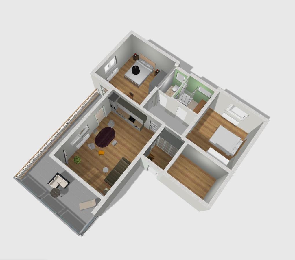 Apartment Hildegard Jenig Eksteriør billede